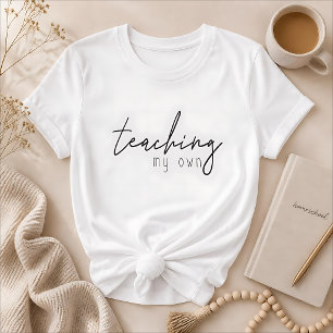 Enseñando a los Míos - Camiseta de Mamá Educadora