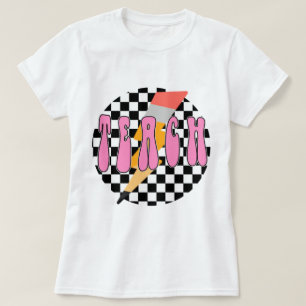 Enseñanza a cuadros, Camiseta de profesor de lápiz