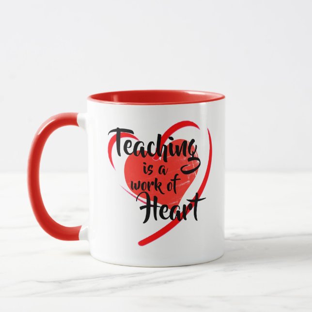 Enseñanza taza personalizada (Izquierda)