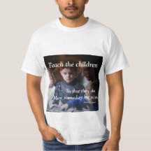 ENSEÑAR A LOS NIÑOS LA CAMISETA DE TELÉFONOS