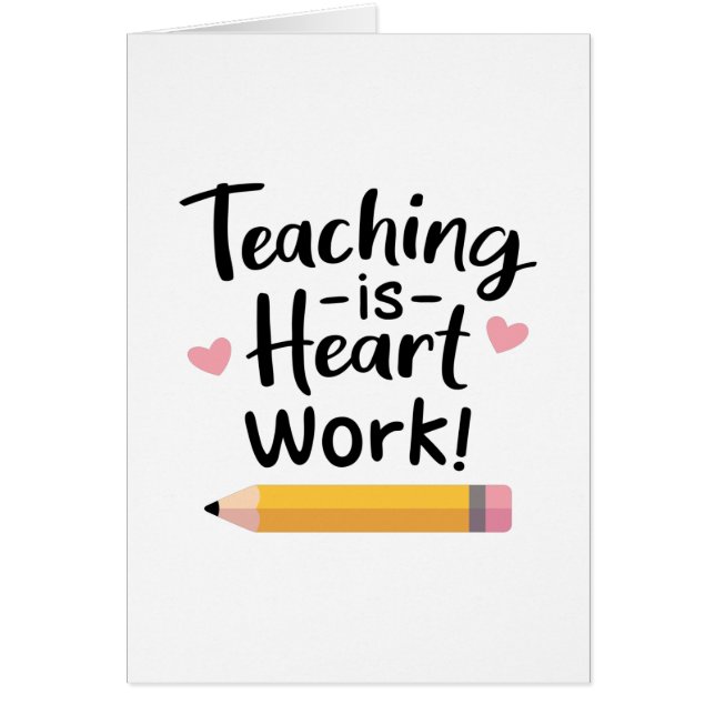 Enseñar es trabajo del corazón, Agradecimiento a l (Frente)