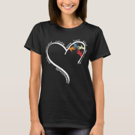 Enseñar es un trabajo del corazón – Camiseta de re