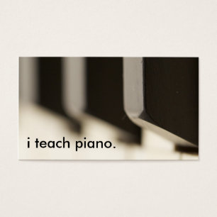 enseño al piano