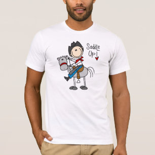 ¡Ensille para arriba! Figura camisa del palillo