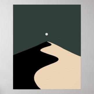 Ensueño de Duna Silenciosa | Arte Minimalista de P