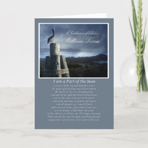 Entierro en el mar, invitación a la celebración de