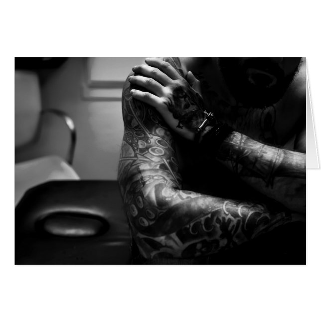 Entintado y barbudo (Anverso (Horizontal))