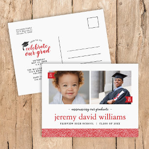 Entonces y ahora 2 Invitación a la fiesta de gradu