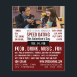 Entorno romántico, publicidad de eventos de citas<br><div class="desc">Entorno romántico,  evento de citas rápidas,  volante publicitario por la tienda de tarjetas de visita.</div>