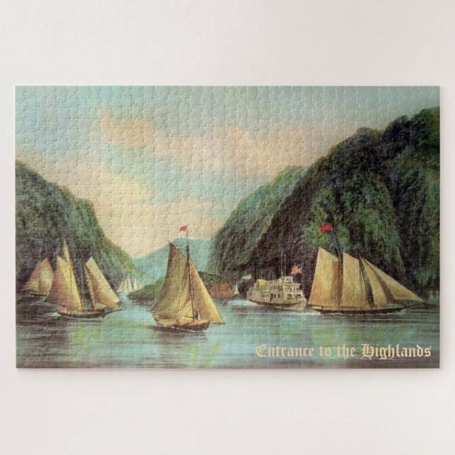 Entrada al gran rompecabezas de las tierras altas (Horizontal)