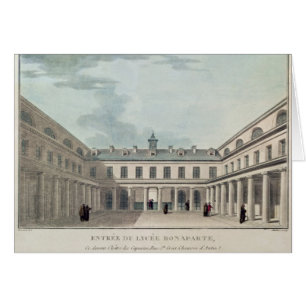Entrada al licéo Condorcet