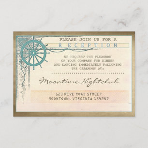 entrada antigua boda vieja tarjeta de recepción ná