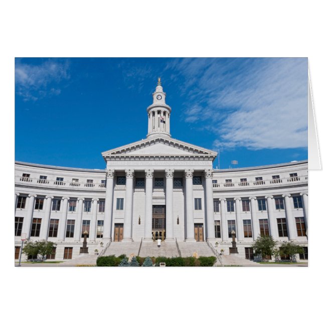 Entrada de edificios de Denver City y County (Anverso (Horizontal))