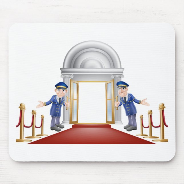 Entrada de la alfombra roja (Frente)