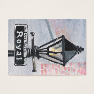 Entrada de la lámpara de la calle real