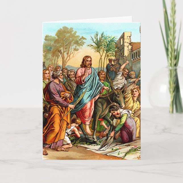 entrada de los artistas en la tarjeta de felicitac (Anverso)