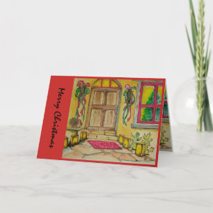 Entrada de puerta al sudoeste del navidad i