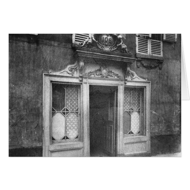 Entrada de un burdel en París (Anverso (Horizontal))