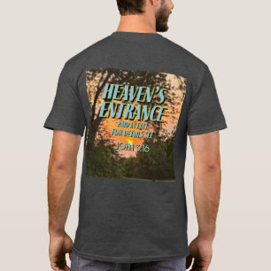Entrada del cielo pagada con camiseta John 3:16 co