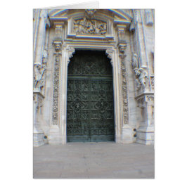 Entrada Duomo - Milán, tarjeta Italia