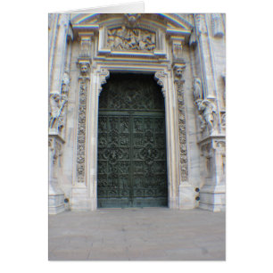 Entrada Duomo - Milán, tarjeta Italia