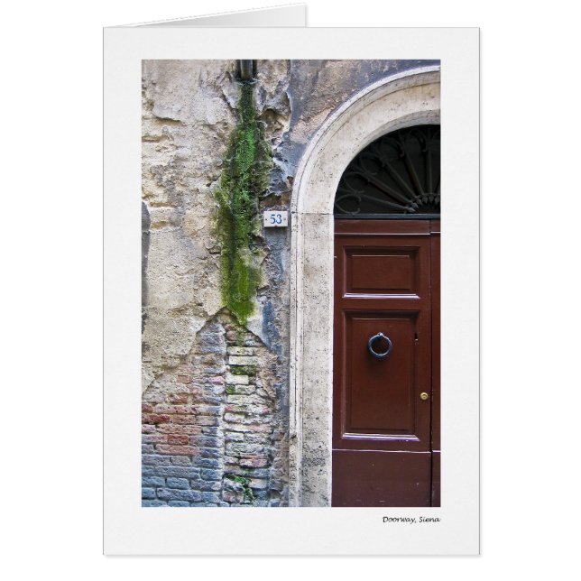 Entrada, Siena (Frente)