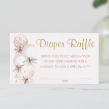 Entradas de barrido del chica del Diaper en globo