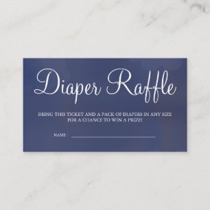 Entradas de la tarjeta Raffle Blue Starry Sky Diap