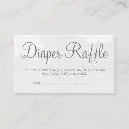 Entradas de la tarjeta Raffle con cielo estrellado