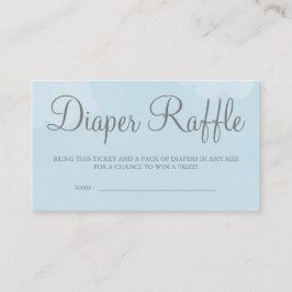 Entradas de la tarjeta Raffle de Blue Starry Sky D