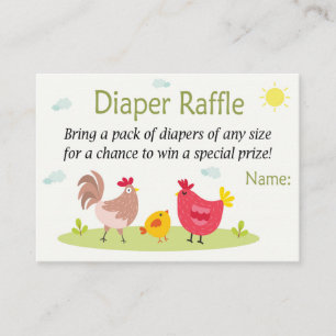 Entradas de Raffle de Diaper Agrícola