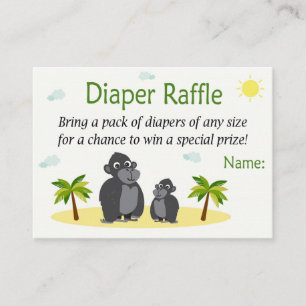 Entradas de Raffle de mono