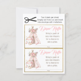 Entradas de Raffle de TeePee Fox Boho Tribal Diape