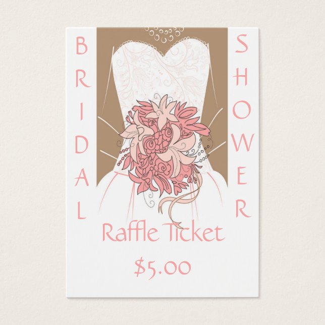 Entradas de Raffle Shower (Frente)
