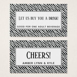 Entradas para bebidas con patrón de ondas retro en