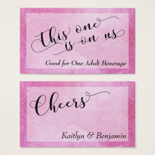 Entradas para Bebidas de Boda con Mandala de Acuar