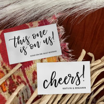 Entradas para bebidas de escritura castral moderna