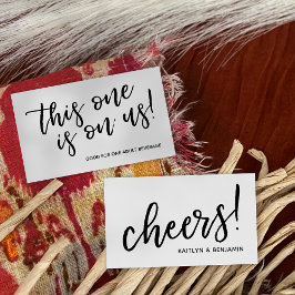 Entradas para bebidas de escritura castral moderna