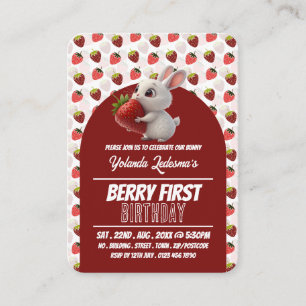 Entradas para el primer cumpleaños de Strawbunny, 