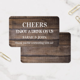 Entradas simples de Boda ruso para beber