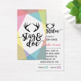 Entradas Stag and Doe