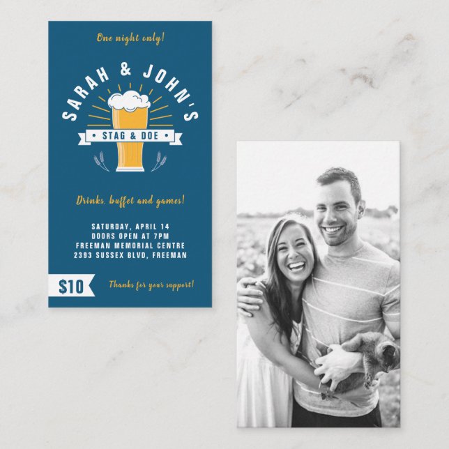 Entradas Stag and Doe - Beer Stein (Anverso / Reverso)