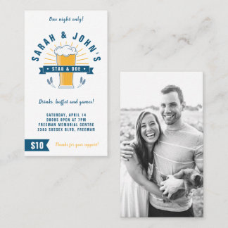 Entradas Stag and Doe - Cerveza Stein en blanco