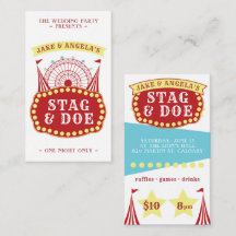 Entradas temáticas de carnaval y de Doe