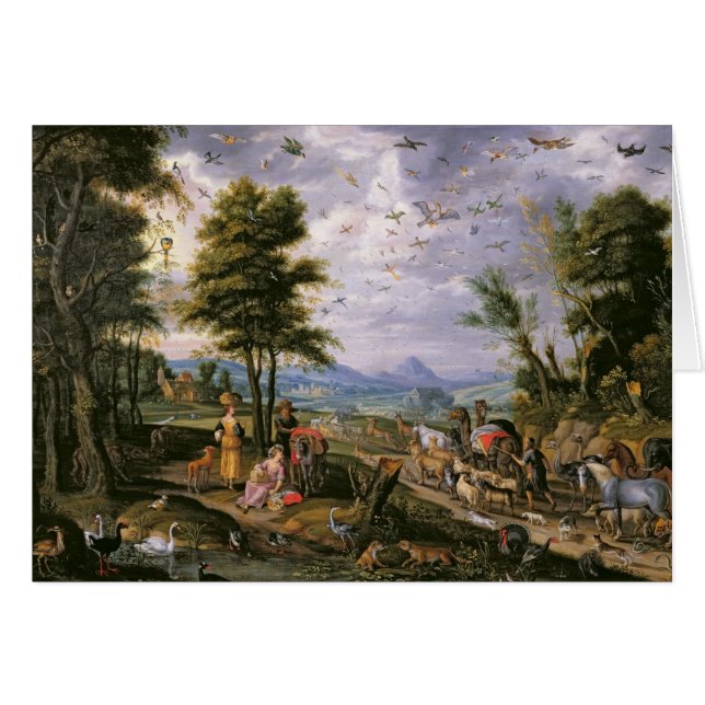 Entrar en la arca (Anverso (Horizontal))