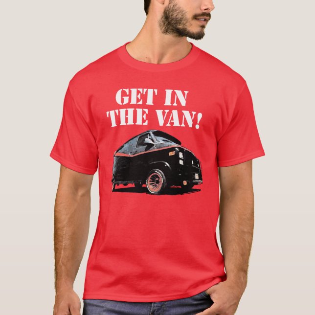 Entrar En La Camiseta De La Van (Texto Blanco) (Anverso)