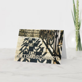 Entrar en los anillos - Tarjeta extraordinaria