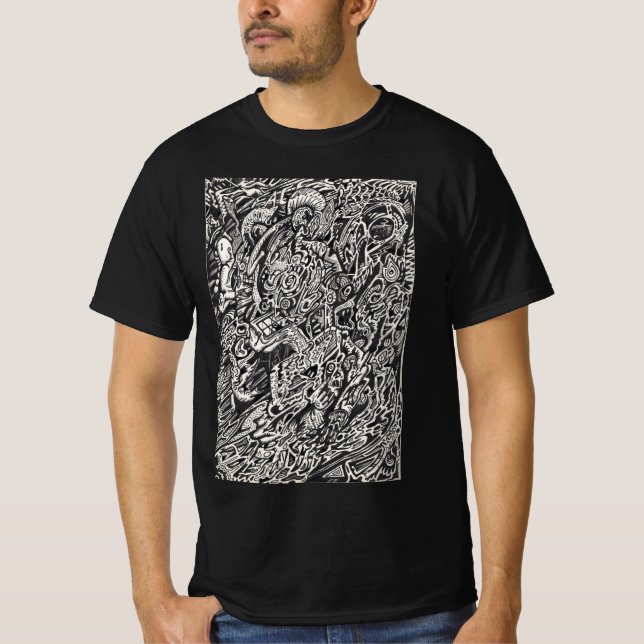 Entrar, La Camiseta del Hombre Microdot (Anverso)