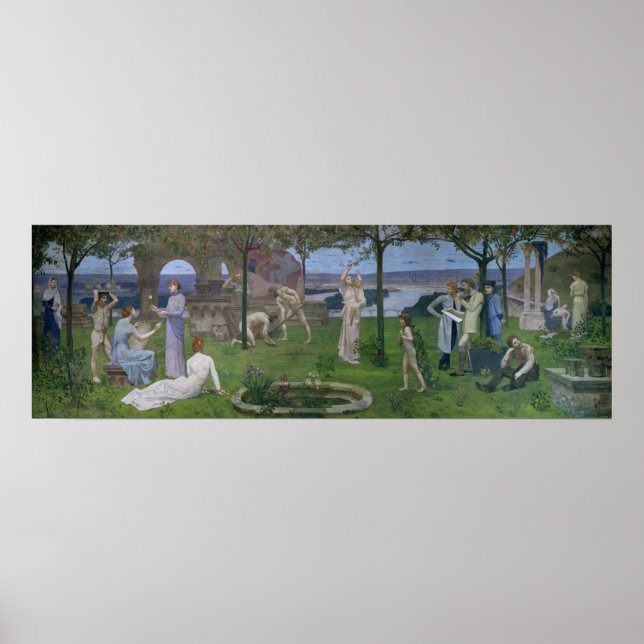 Entre arte y naturaleza, 1890 (Frente)