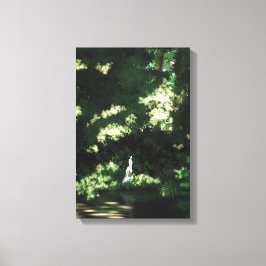 Entre el arte de la pared verde
